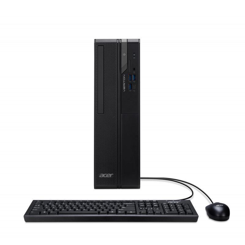 Acer Veriton X2 VX2723GT Torre Compacta - Intel Core i3-14100 4.7 GHz - 8 GB RAM - 256 GB SSD - Windows 11 Pro