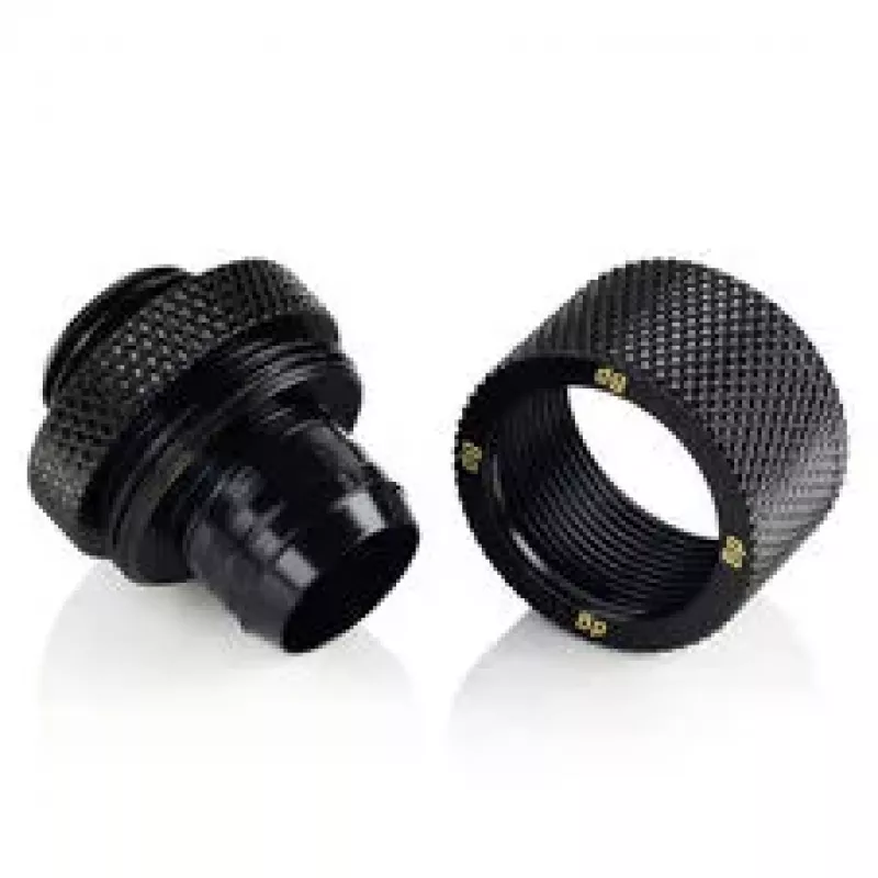 Bitspower G1/4 racor de compresión CC4 Ultimate para 16/10mm - negro mate