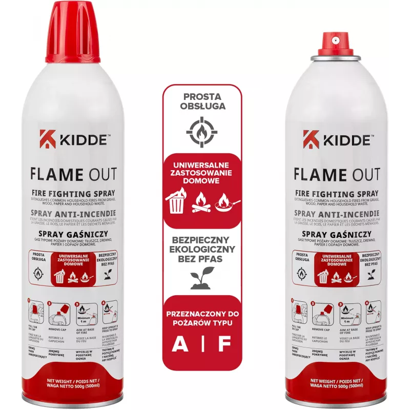 Kidde KFS-500 Flame Out spray extintor 500 ml