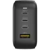 UNITEK cargador GaN 4 puertos 100W PD 3.0 QC 3.0 negro