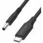 UNITEK cable de alimentación USB-C a DC para Lenovo 65W, 1,8m, negro