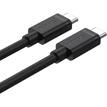 UNITEK cable USB-C a USB-C 3m - negro - USB 3.2 Gen 2 10Gbps 100W PD