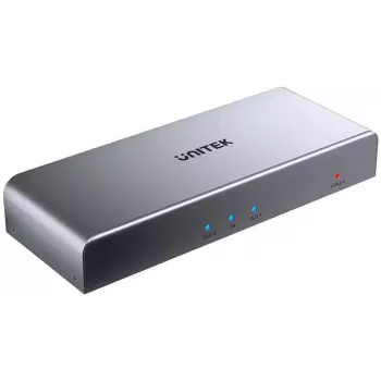 UNITEK splitter HDMI 1 entrada 2 salidas 4K 60Hz