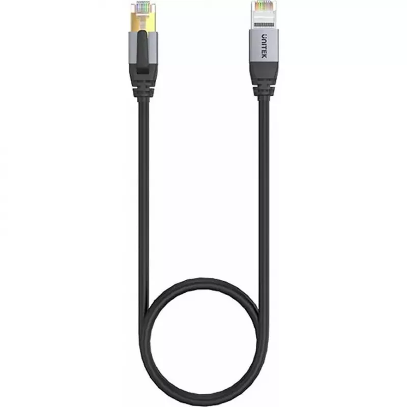 UNITEK cable de red Ethernet Cat.8 S/FTP RJ45 LAN 20m negro