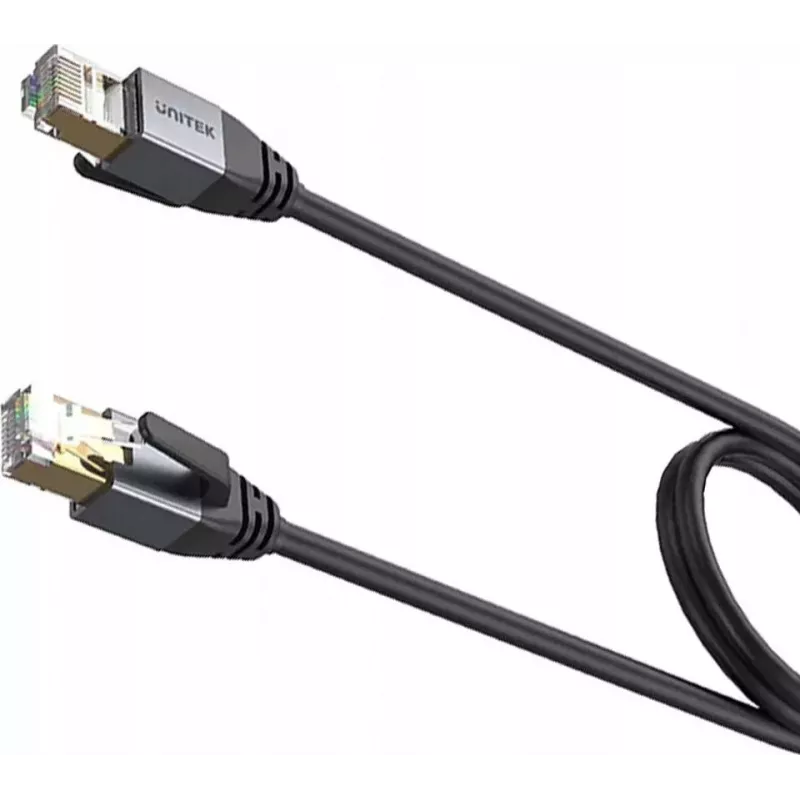 UNITEK cable de red Ethernet Cat.8 S/FTP RJ45 LAN 20m negro