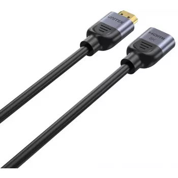 UNITEK cable de extensión HDMI 1m, HDMI 2.1, 8K@60Hz, 48Gbps, negro