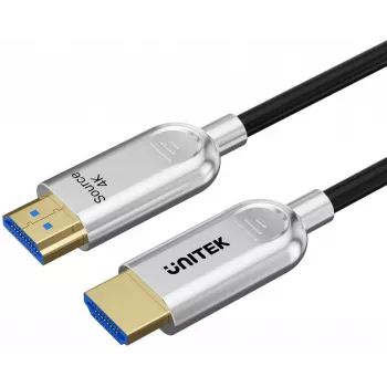 UNITEK cable óptico activo HDMI 2.0 30m 4K 60Hz AOC