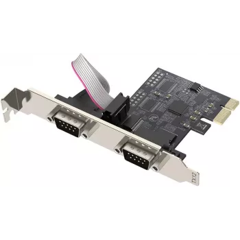 UNITEK controladora PCI Express 2x RS-232