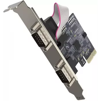 UNITEK controladora PCI Express 2x RS-232