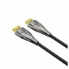 UNITEK Cable DisplayPort 2.1 de fibra óptica activo 20m 8K 80Gbps negro