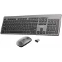 UNITEK SlimDuo Conjunto de teclado y ratón inalámbricos 2.4G - negro