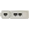 UNITEK Comprobador de cables de red RJ45/RJ11 OT140AGY01