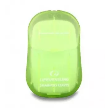 Lifeventure Shampoo Leaves - 50 hojas secas biodegradables para viaje y outdoor