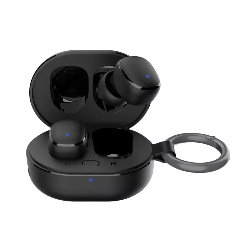 Auriculares inalámbricos 3MK FlowBuds 6.0, Negro