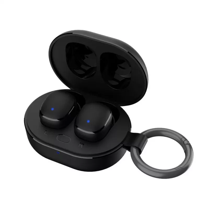 Auriculares inalámbricos 3MK FlowBuds 6.0, Negro