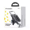 Wozinsky Soporte metálico para móvil de bicicleta para scooter, Negro (WBHBK3)
