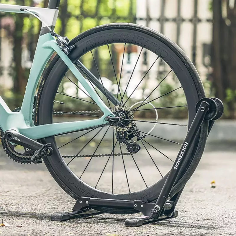 ROCKBROS Soporte plegable para bicicleta - Negro, universal para ruedas de 20-29