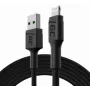 Green Cell PowerStream KABGC21 Cable USB-A a Lightning, 1,2 m, negro