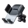 Baseus Easy Control Soporte de coche con pinza para rejilla (Negro)