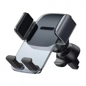 Baseus Easy Control Soporte de coche con pinza para rejilla (Negro)
