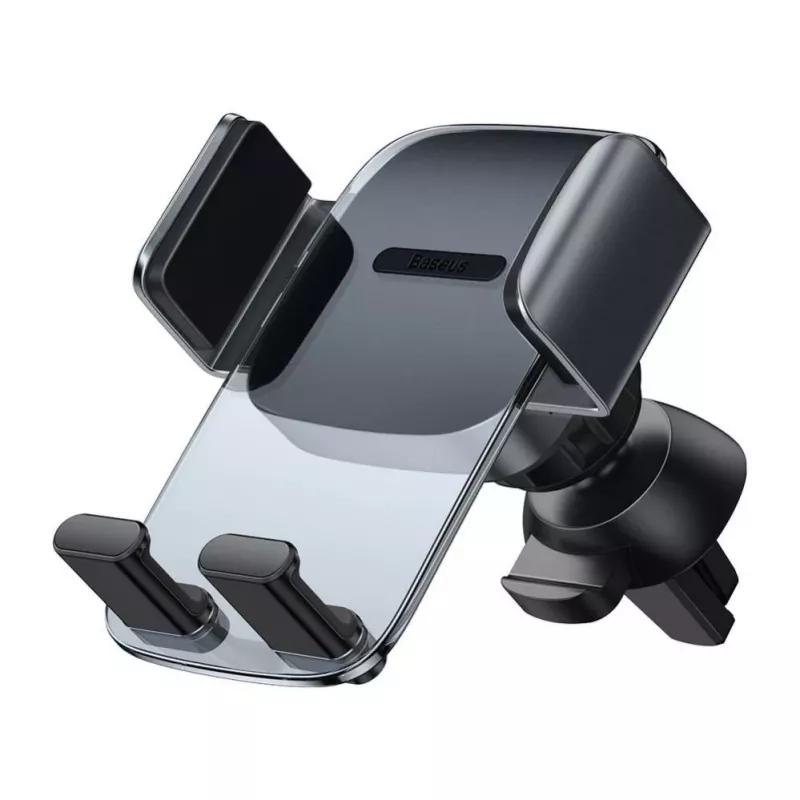 Baseus Easy Control Soporte de coche con pinza para rejilla (Negro)