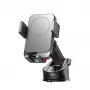 Joyroom JR-ZS241S Soporte para móvil con cargador por inducción para salpicadero - Negro