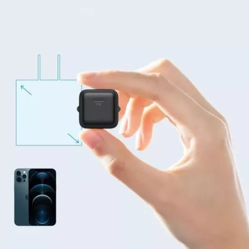 JOYROOM Cargador de pared rápido USB-C 20W Power Delivery Quick Charge 3.0 AFC Negro (L-P202)