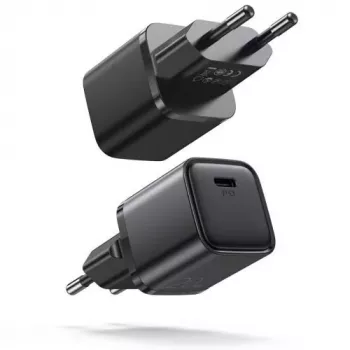 JOYROOM Cargador de pared rápido USB-C 20W Power Delivery Quick Charge 3.0 AFC Negro (L-P202)