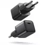 JOYROOM Cargador de pared rápido USB-C 20W Power Delivery Quick Charge 3.0 AFC Negro (L-P202)