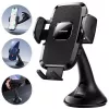 Joyroom JR-ZS259 Soporte mecánico universal para móvil para salpicadero/ventana - Negro