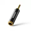 UGREEN Adaptador de audio de 3,5 mm a 6,35 mm (conector macho a conector hembra) Gris AV168