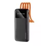 DUDAO K6Pro Batería externa 10000mAh 10W 4 cables blanca