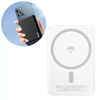 Dudao K14S Batería externa inalámbrica 5000mAh 10W negra