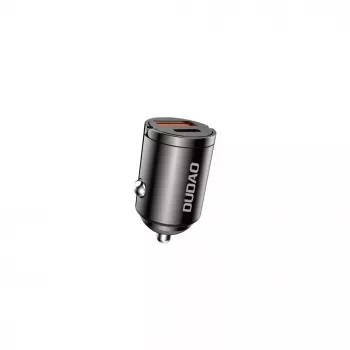 Dudao R3MAX 48W QC PD Mini Cargador de coche - Negro
