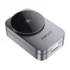 ACEFAST E22 Estación de carga inalámbrica 3 en 1 compatible con MagSafe - Gris