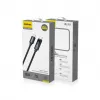 Dudao L7C Cable USB-C a USB-C 100W con indicador LED 1m - Negro