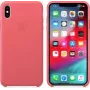 Apple iPhone XS Max Funda de piel MTEX2ZM/A Rosa peonía