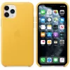Apple iPhone 11 Pro Funda de piel MWYA2ZM/A Amarillo limón