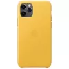 Apple iPhone 11 Pro Funda de piel MWYA2ZM/A Amarillo limón
