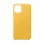 Apple iPhone 11 Pro Funda de piel MWYA2ZM/A Amarillo limón