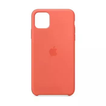 Apple iPhone 11 Pro Max Funda de silicona MX022ZM/A Naranja