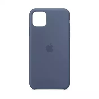 Apple iPhone 11 Pro Max Funda de silicona MX032ZM/A Azul Alaska