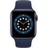 Apple Watch Series 6 GPS, 40 mm Caja de aluminio con correa deportiva Azul marino profundo
