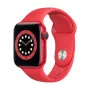 Apple Watch Series 6 GPS 44 mm Caja de aluminio PRODUCT (RED) con correa deportiva - Regular Rojo