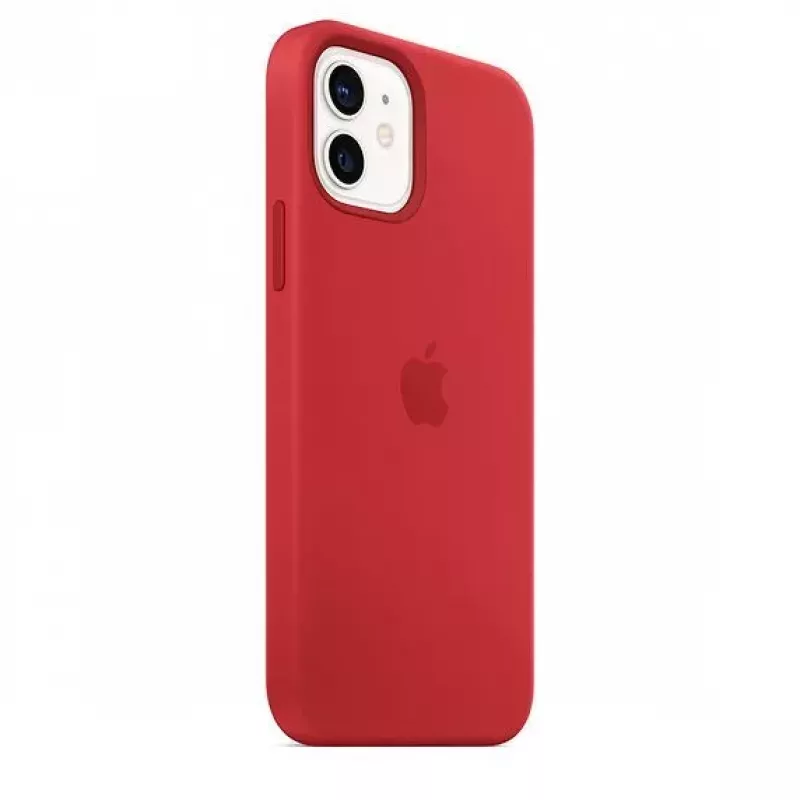 Apple Funda de silicona con MagSafe para iPhone 12 mini Roja