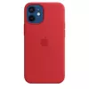 Apple Funda de silicona con MagSafe para iPhone 12 mini Roja