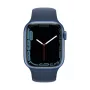 Apple Watch Series 7 GPS, 41 mm Caja de aluminio azul con correa deportiva - Regular Azul abismo