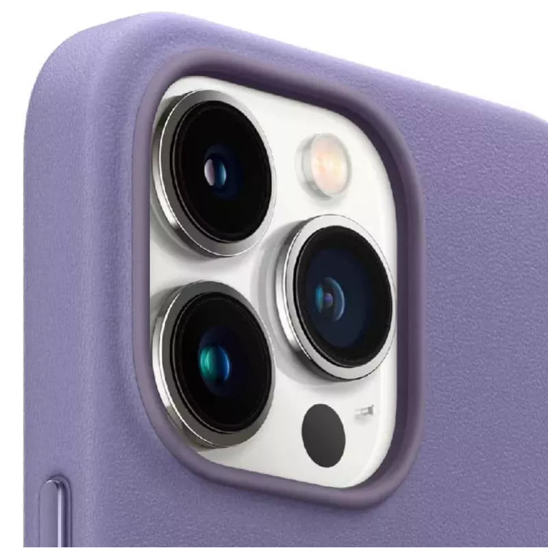 Apple iPhone 13 Pro Max Funda de piel con MagSafe Glicinia