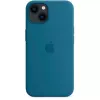 Apple iPhone 13 Funda de silicona con MagSafe Azul arrendajo