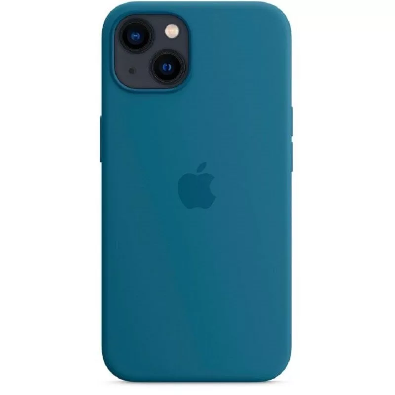 Apple iPhone 13 Funda de silicona con MagSafe Azul arrendajo